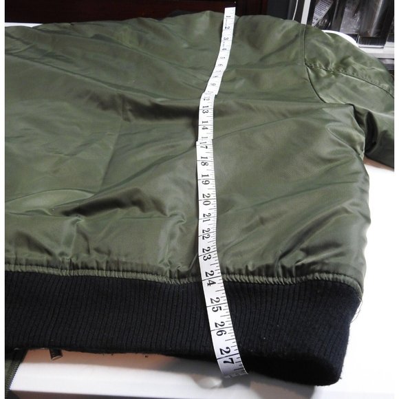Kenpo Army Green heavy bomber jacket XL - Picture 9 of 9